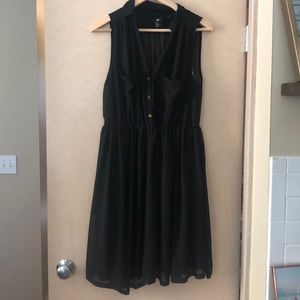 H&M Black Sleeveless Dress